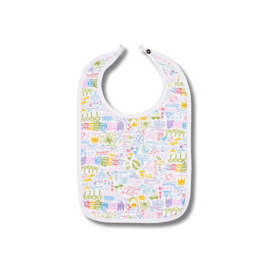 Charleston Print Bib
