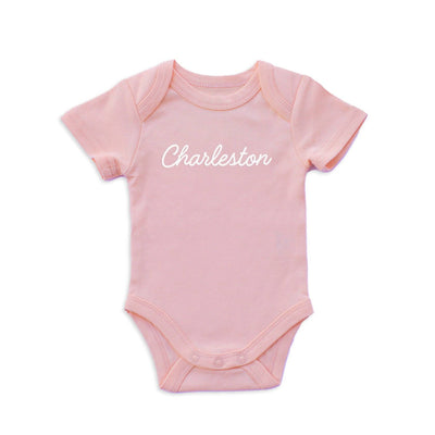 Charleston Cursive Onesie