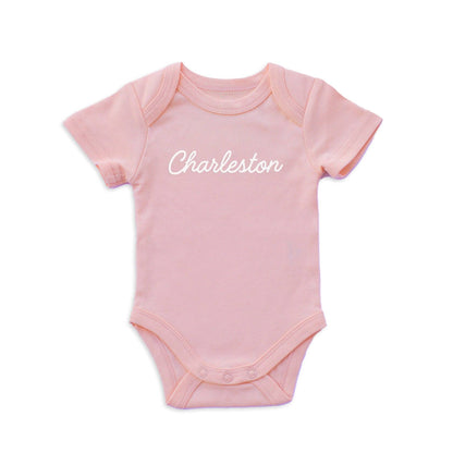 Charleston Cursive Onesie