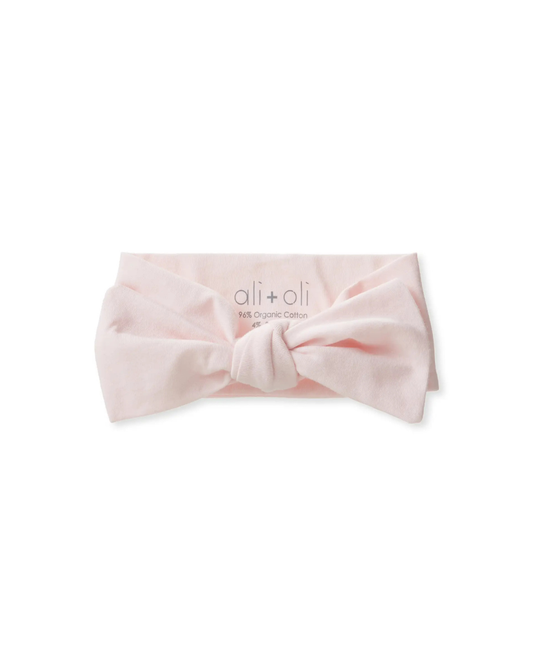Pink Bow Headband