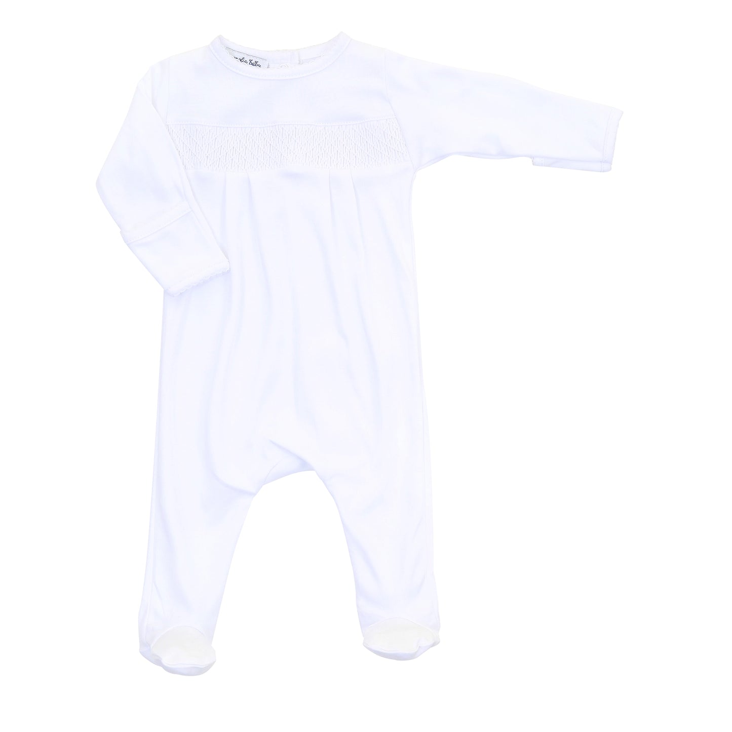 White Smocked One-Piece